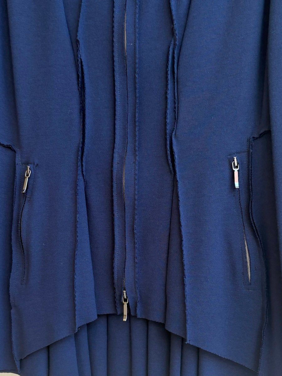 Navy Blue Arka Jacket - Made X Hudson