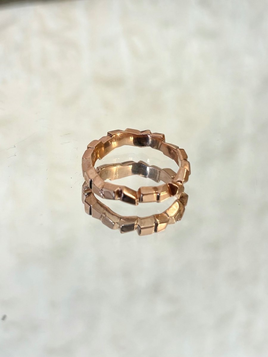 Brick Road Plated Ring (Multiple Colors) - Made X Hudson