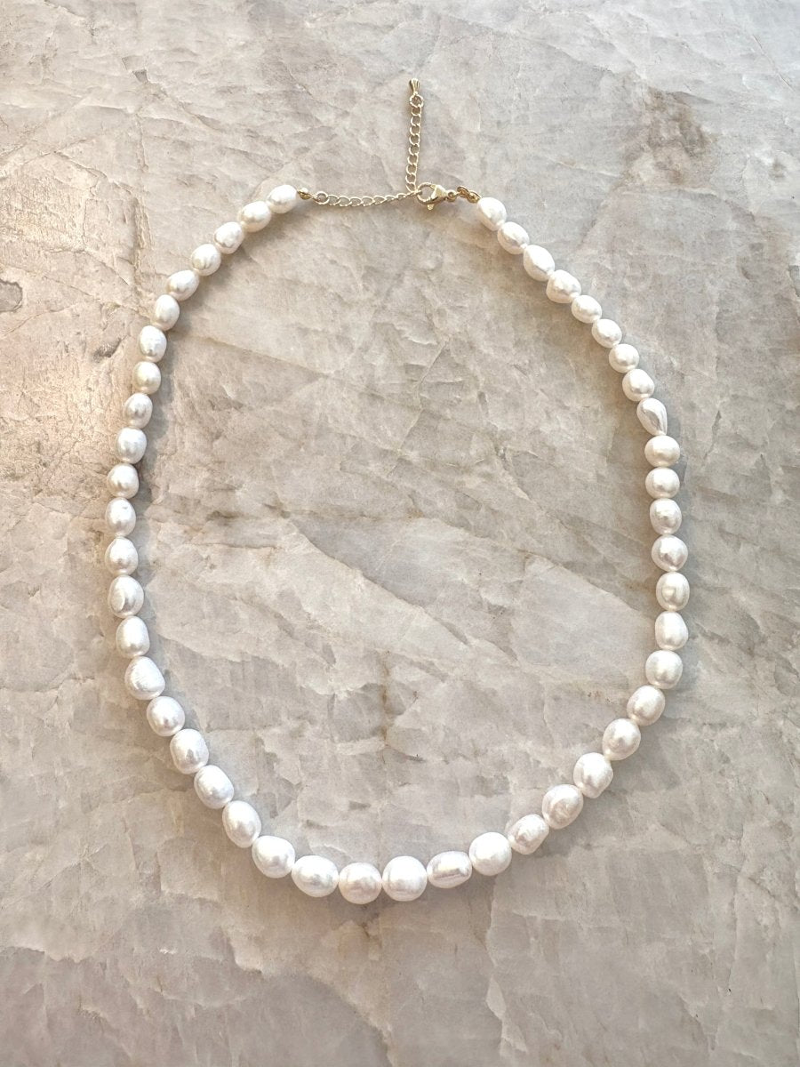Standard Baroque Pearl Necklace - Made X Hudson