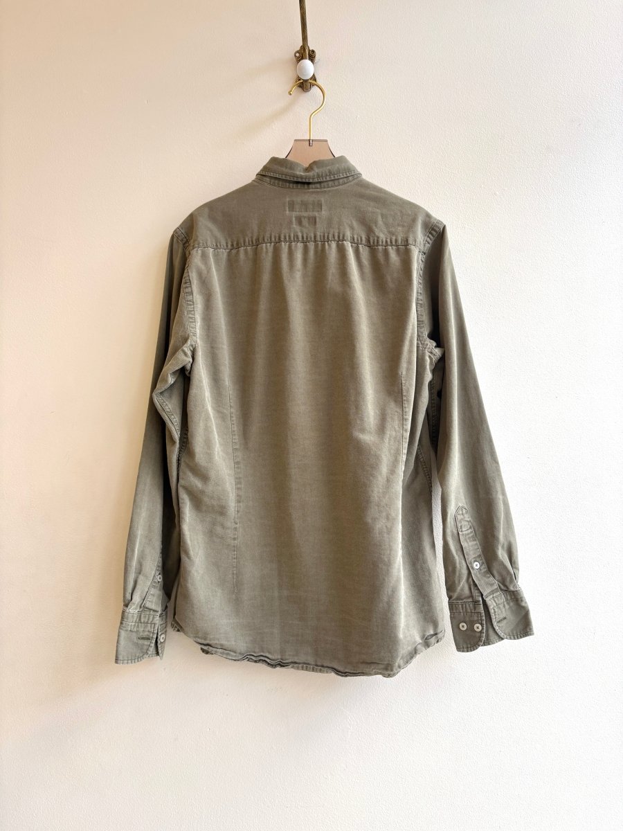 Massimo Dutti | Sage Button Up (Vintage) - Made X Hudson