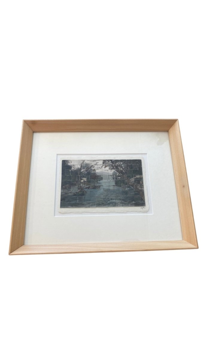 Altered & Recombined Vintage Photo - Postcards Art by Carole Kunstadt - Made X Hudson