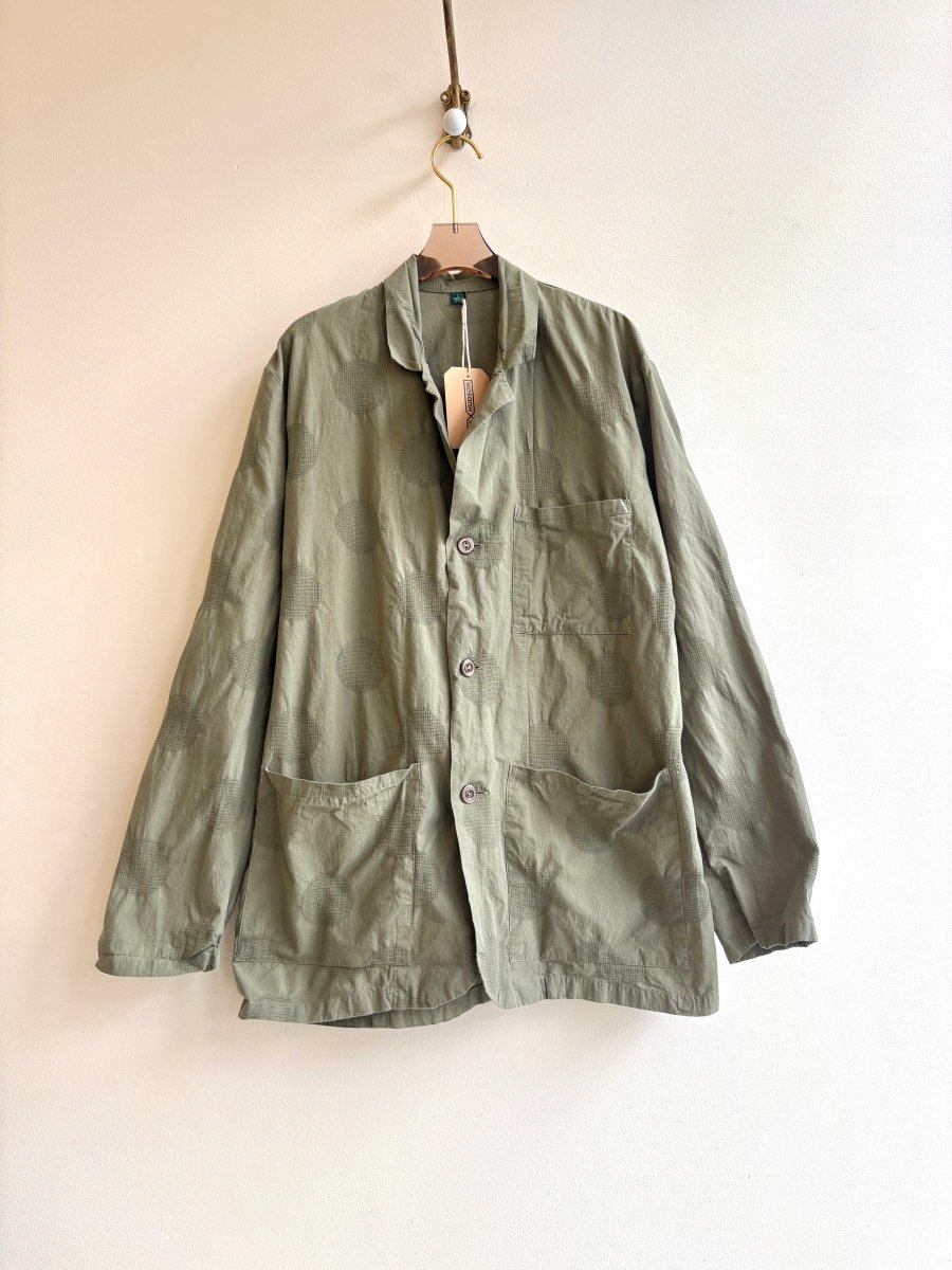 Gitman Bros | Sage Circle Texture Shirt Jacket (Vintage) - Made X Hudson
