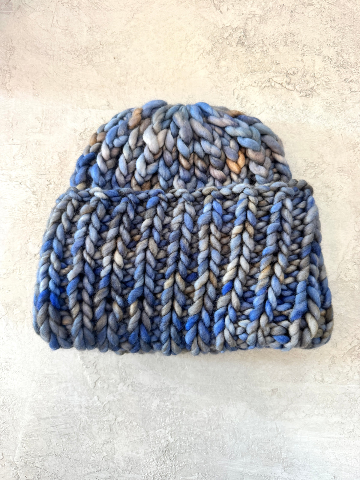 Variegated Roving Wool Hat - Made X Hudson