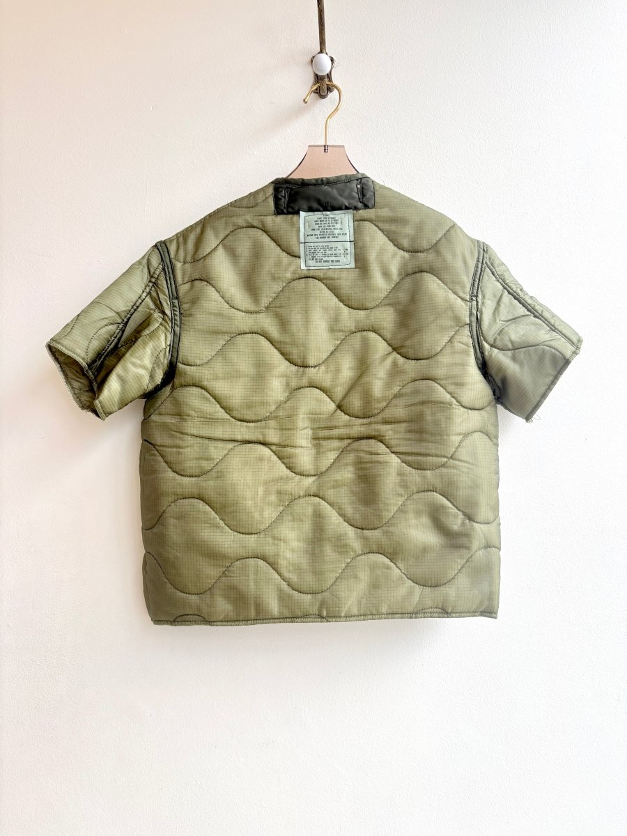 Light Olive Military Short Sleeve Liner and Loop Closure (Reworked) - Made X Hudson