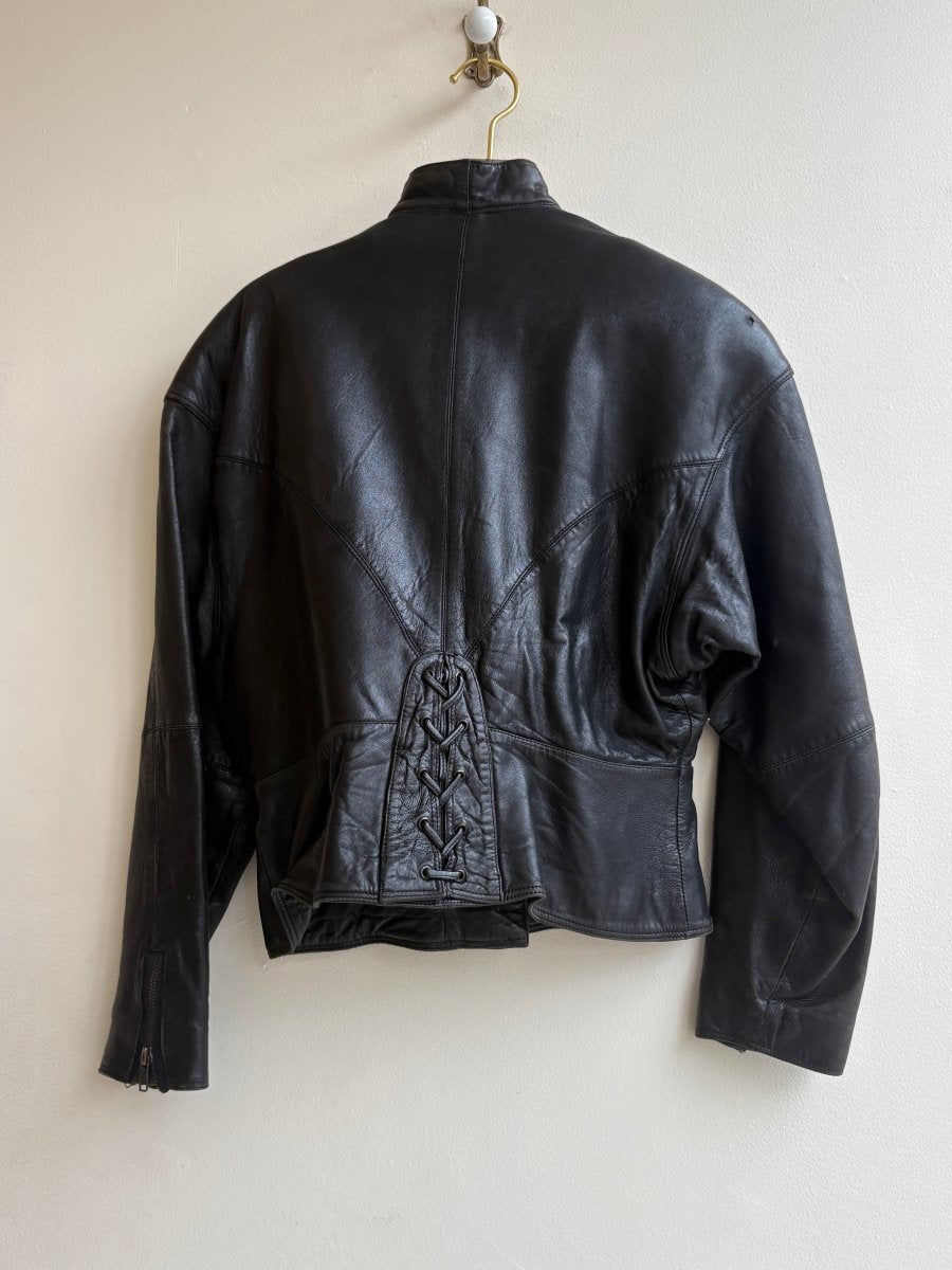 Marc Buchanan | Leather Bomber Jacket (Vintage) - Made X Hudson
