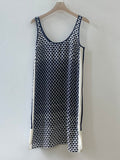 Navy Heart Slip Dress - Made X Hudson