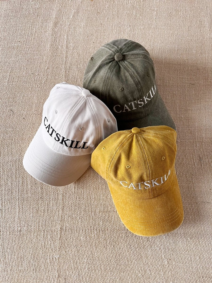 Catskill Embroidered Baseball Cap - Made X Hudson