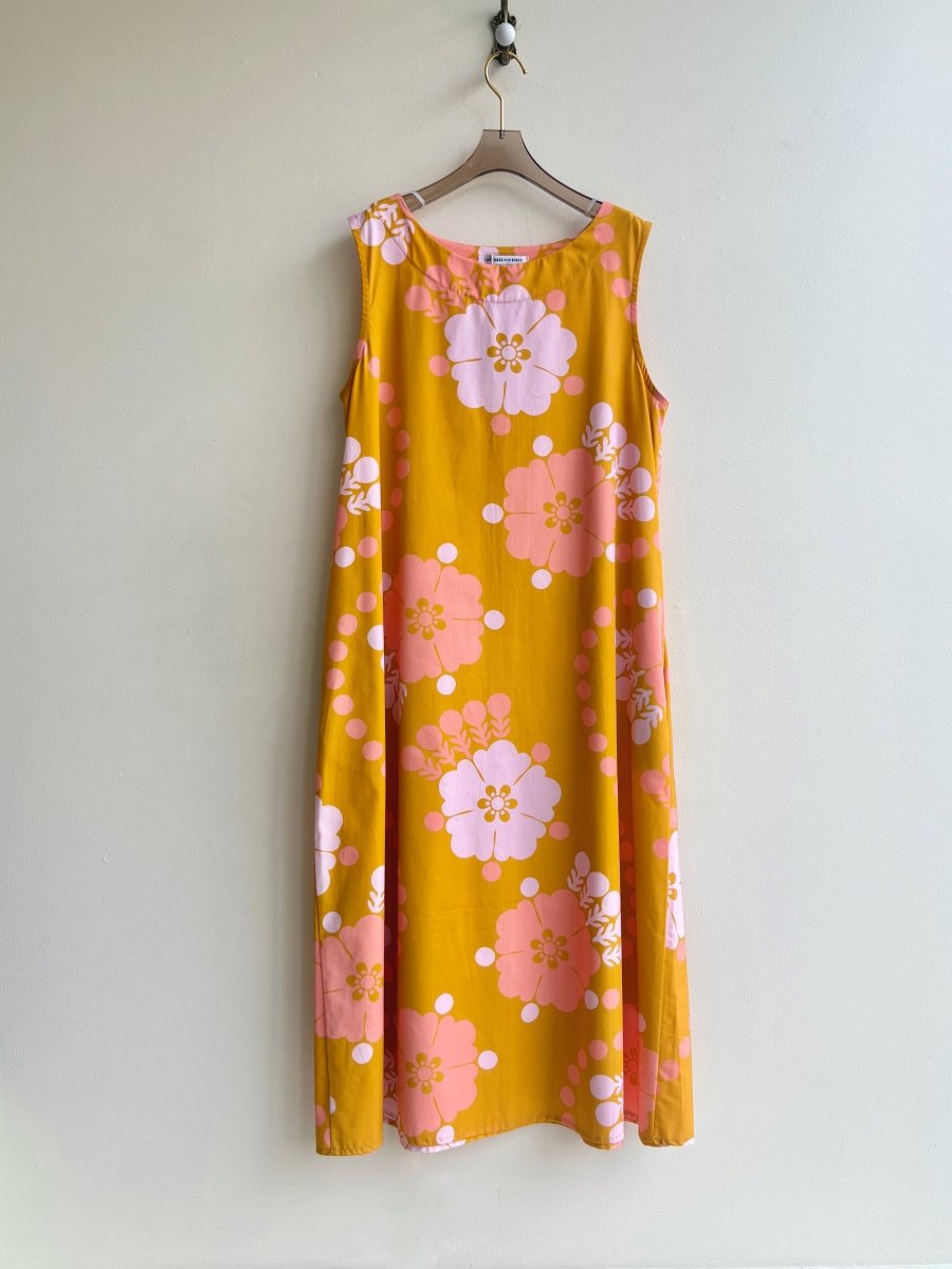 Sleeveless Floral Long Dress - Made X Hudson