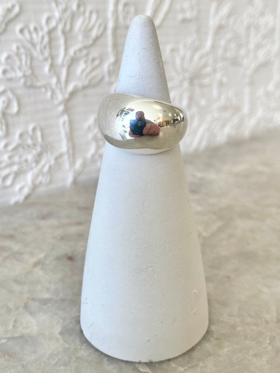 Dome Ring | Sterling Silver & Brass (Matte or Polished) - Made X Hudson