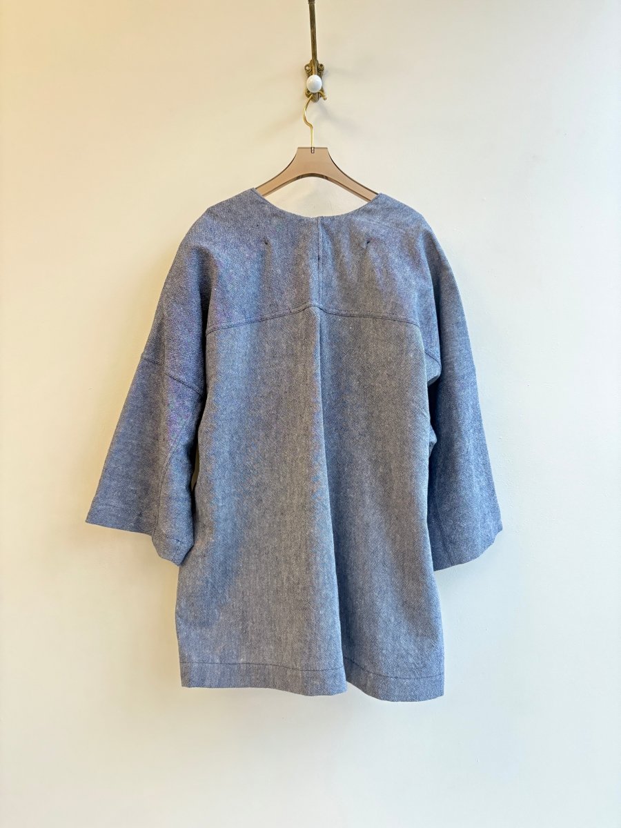 Blue Hemp - Wool Chore Jacket - Made X Hudson