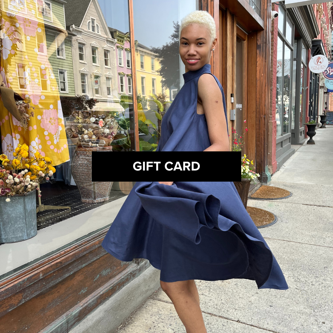 Gift Card | Made x Hudson | LGBTQIA+ | BLM | New York Made | Made in the USA | Support Small Business | Fashion | Haute Couture | Sustainable Fashion | Transparency | Evergreen Fashion | Slow Fashion | Eco-friendly brand | Eco-friendly clothes | MxH