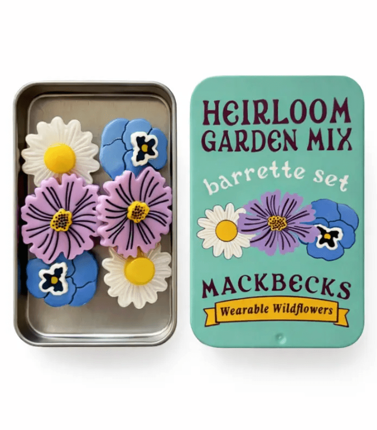 Heirloom Garden Mix Barrette Set - Made X Hudson