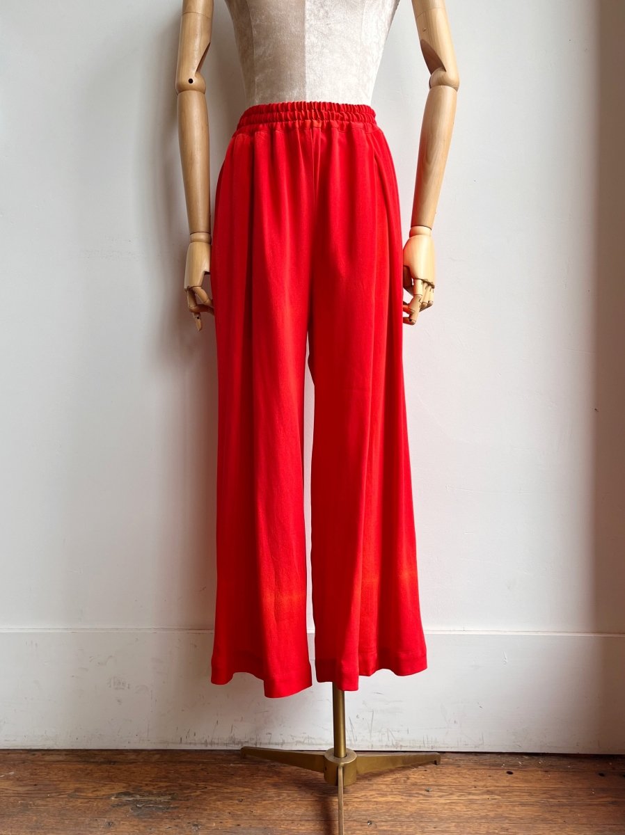 Hot Ruby Wide - Leg Pant - Made X Hudson