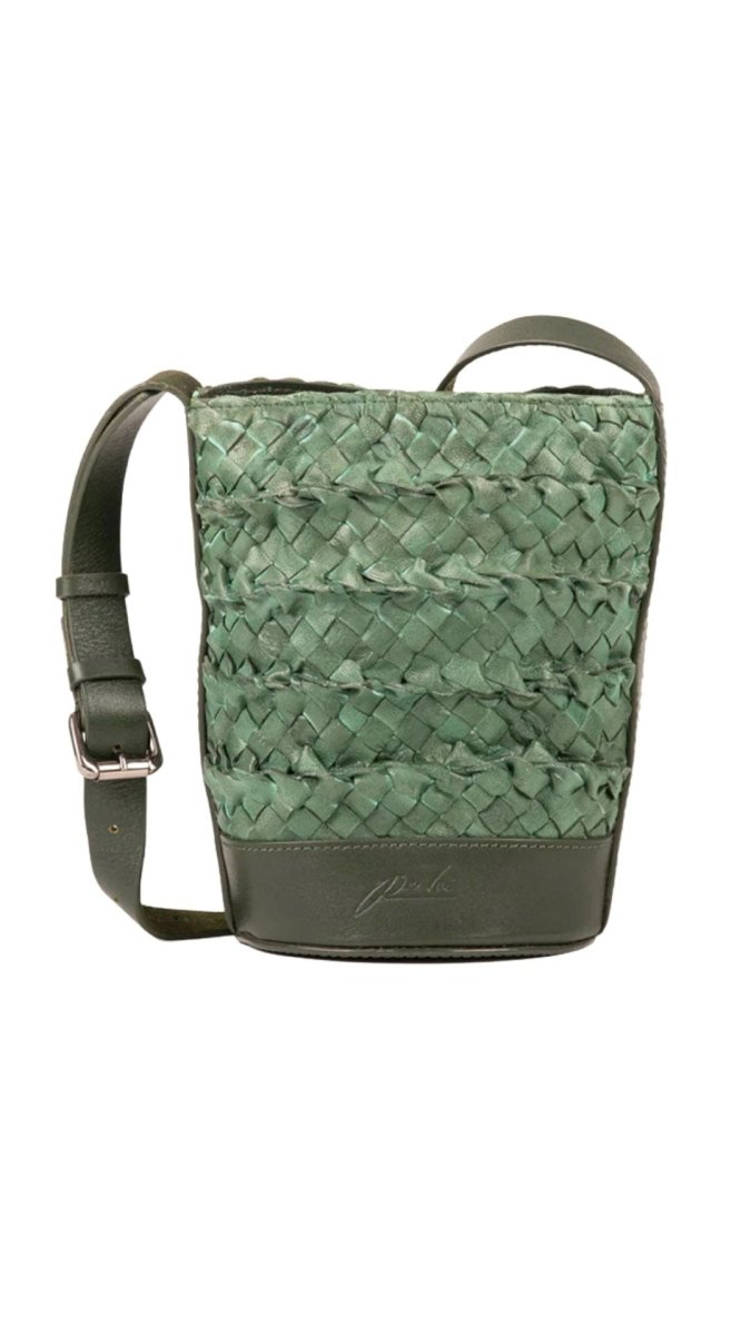 Emery Large Bucket Bag (Green) - Made X Hudson