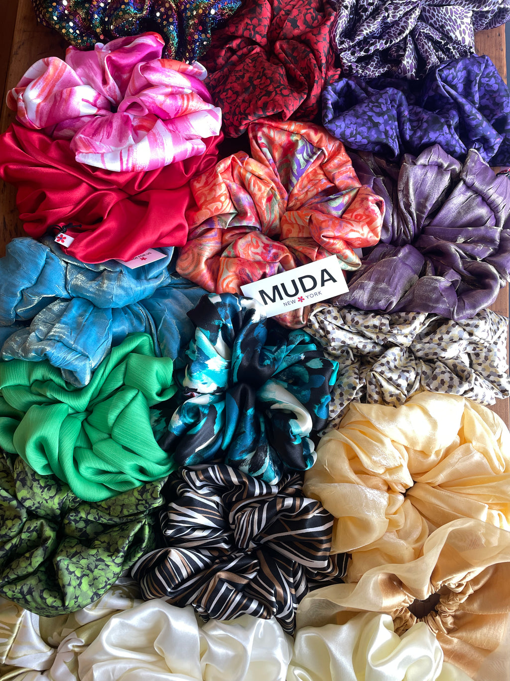 Silk Satin Scrunchie (Multiple Colors)