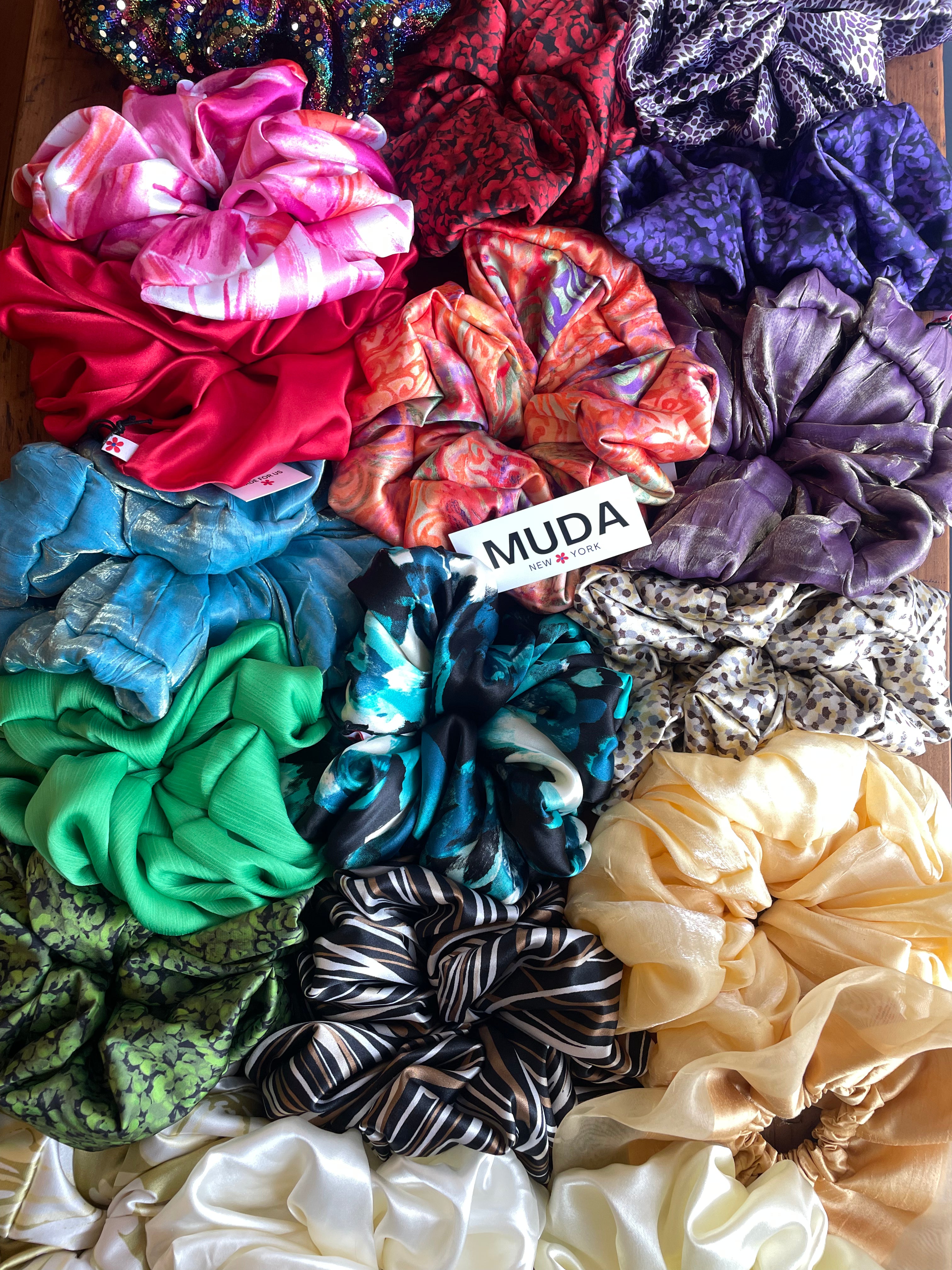 Silk Satin Scrunchie (Multiple Colors)