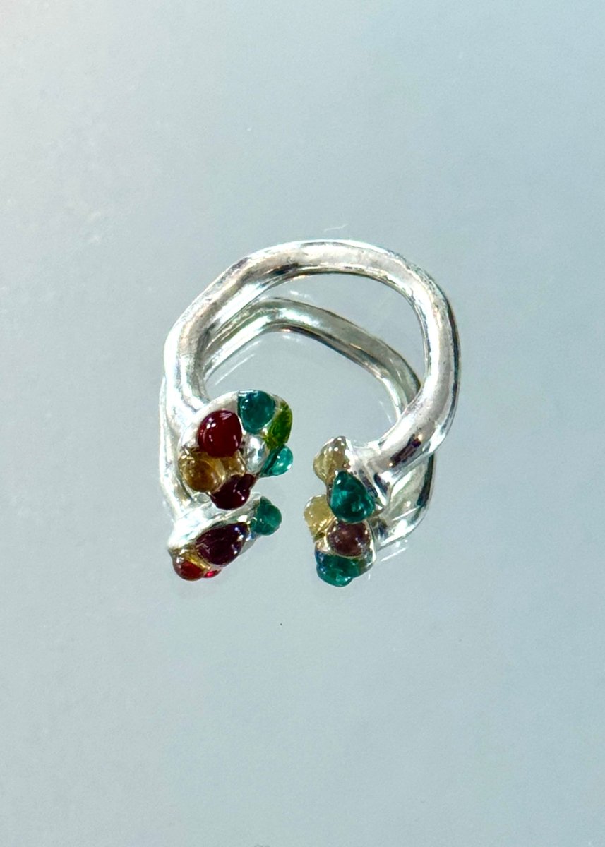 Double Glass Mush Ring (Multiple Styles) - Made X Hudson