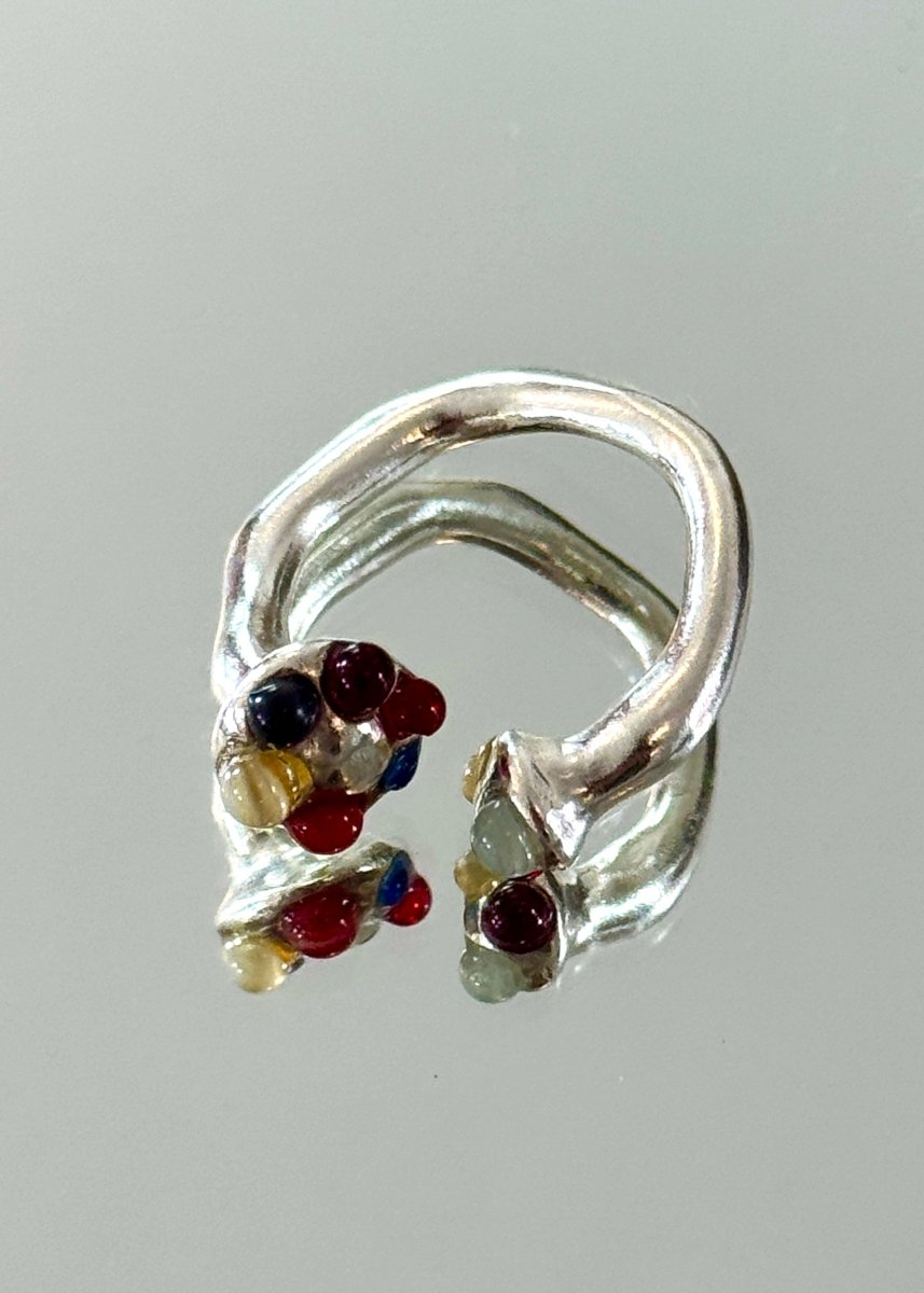 Double Glass Mush Ring (Multiple Styles) - Made X Hudson