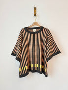 Bauhaus Short Sleeve Sweater Tee in Oxide - Made X Hudson