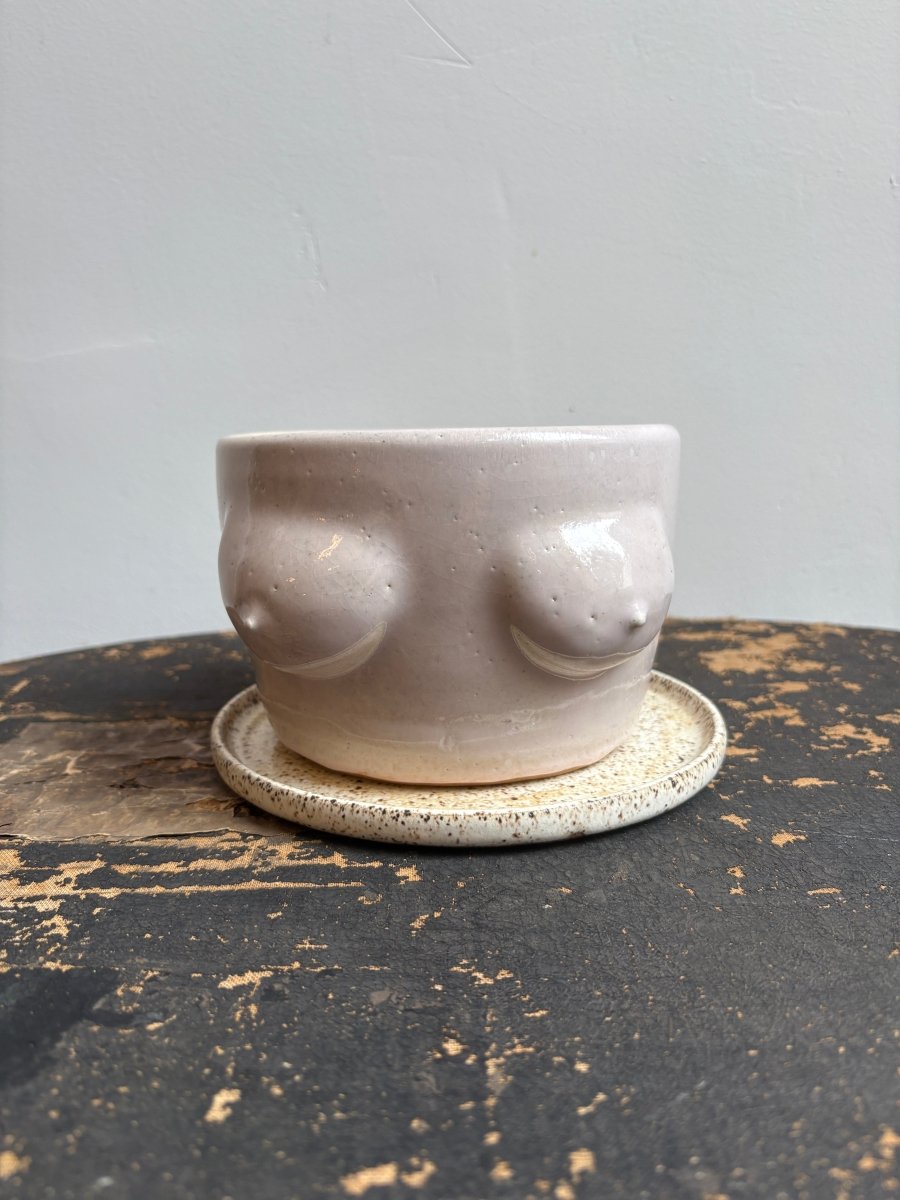 Boob Planter w/ Trivet - Made X Hudson
