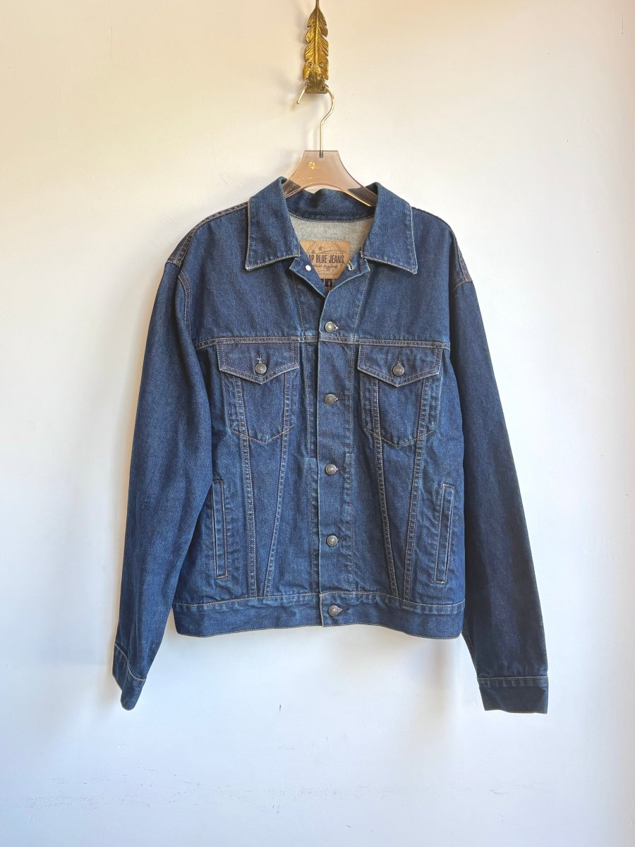 Shattered Dark Denim Jacket (Reworked) - Made X Hudson