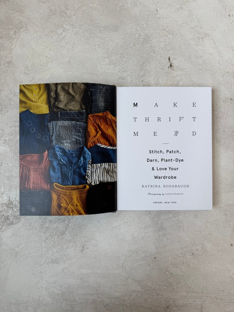 Make Thrift Mend by Katrina Rodabaugh - Made X Hudson