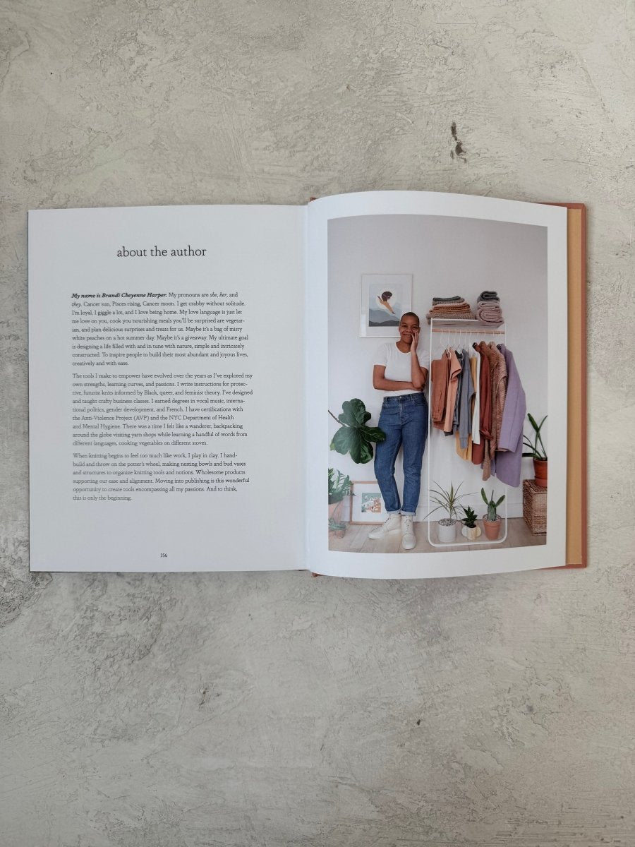 Knitting for Radical Self - Care by Brandi Cheyenne Harper - Made X Hudson