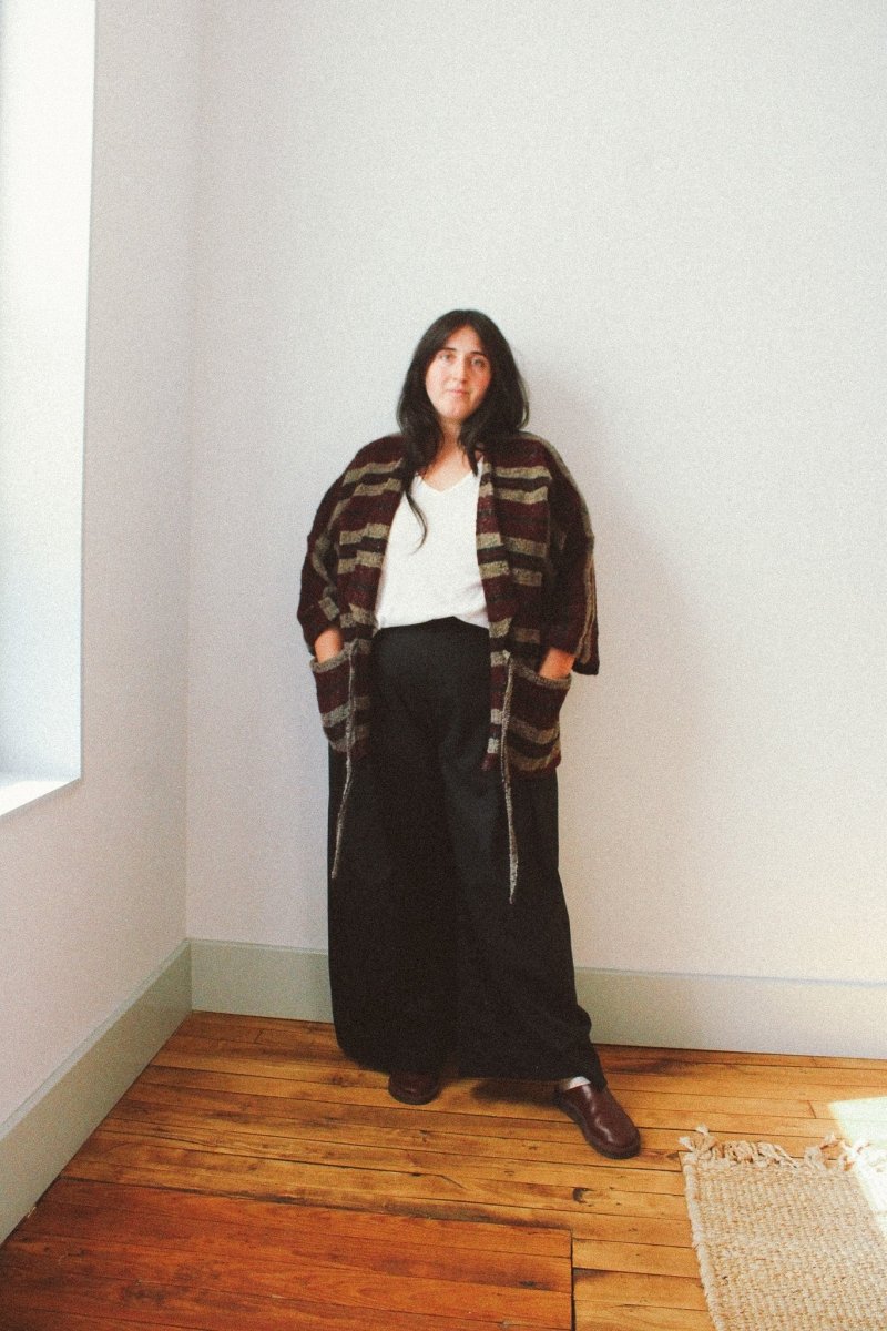 The Arlo Pant in Black Cotton Twill - Made X Hudson