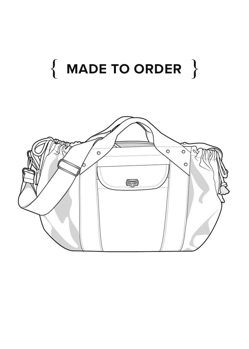 MXH Cross - Body Duffel Bag, Made To Order (DEPOSIT) - Made X Hudson