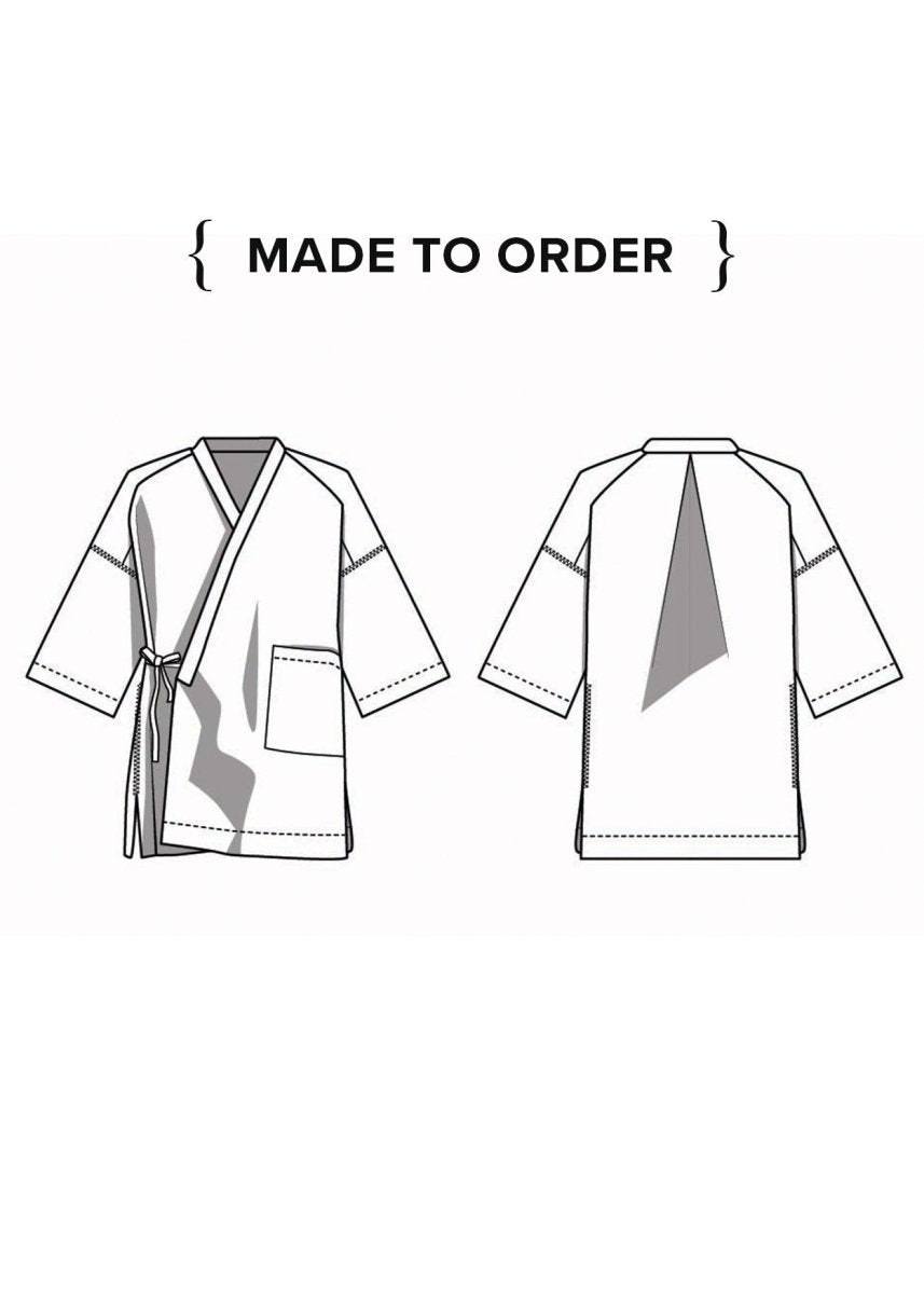 MXH Haori Wrap Jacket, Made to Order (DEPOSIT) - Made X Hudson