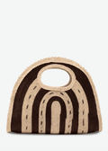 Mini Capri in Brown and Natural Palm - Made X Hudson