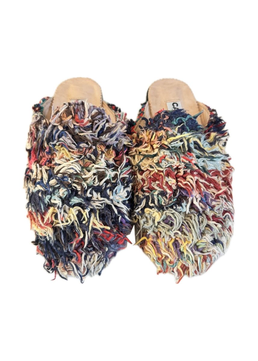 Niki Babouche Flats “Jackson” In Confetti (Multiple Sizes) - Made X Hudson