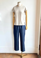 Ocean Blue Chambray Joggers - Made X Hudson
