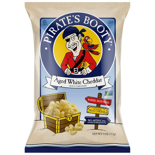 Aged White Cheddar Pirate's Booty