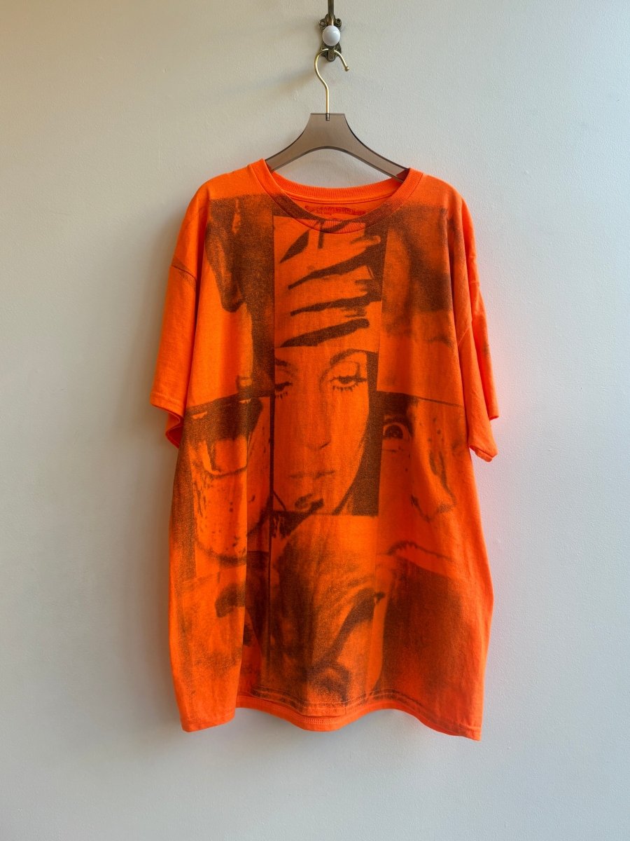 Rubix Sun Cyanotype Orange T-Shirt (Reworked) - Made X Hudson