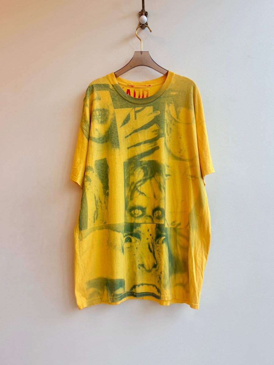 Rubix Sun Cyanotype Yellow T-Shirt (Reworked) - Made X Hudson