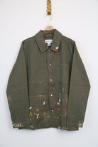 Scenic Painter Jacket in Fern Green | Hand Painted - Made X Hudson