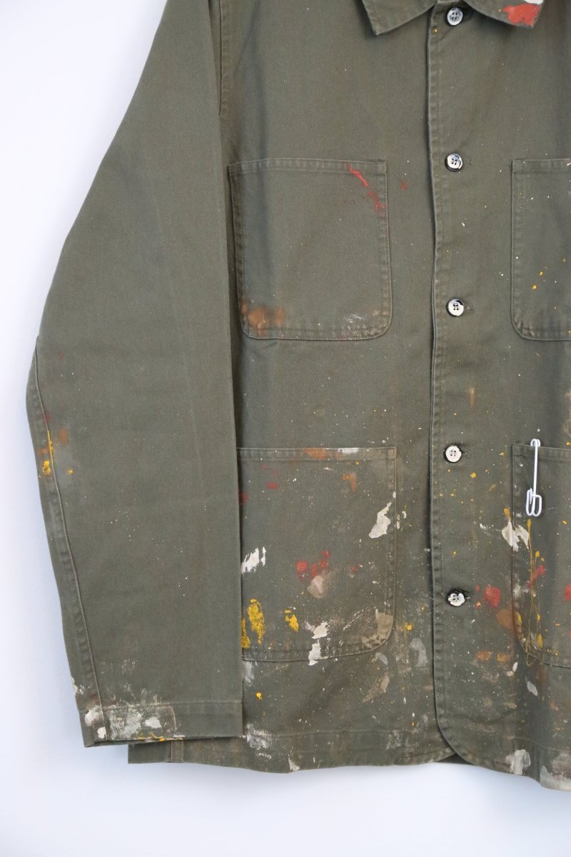 Scenic Painter Jacket in Fern Green | Hand Painted - Made X Hudson