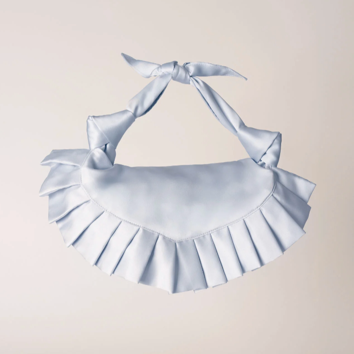 Pleated Mini Nodo Clutch