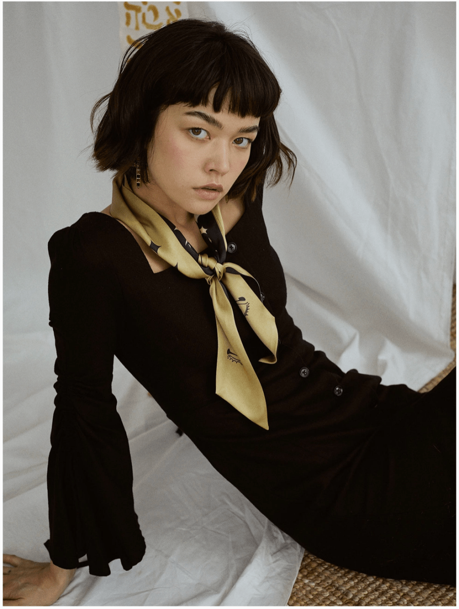 Silk Skinny Scarf (Multiple Styles) - Made X Hudson