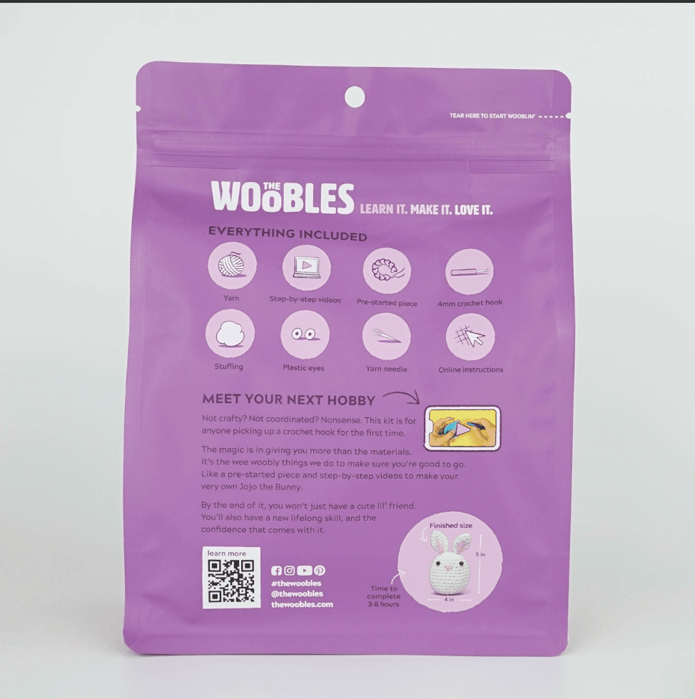 The Woobles Crochet Kits - Made X Hudson