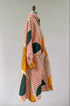 Margrethe Dress in Dotted Sunrise Print - Made X Hudson