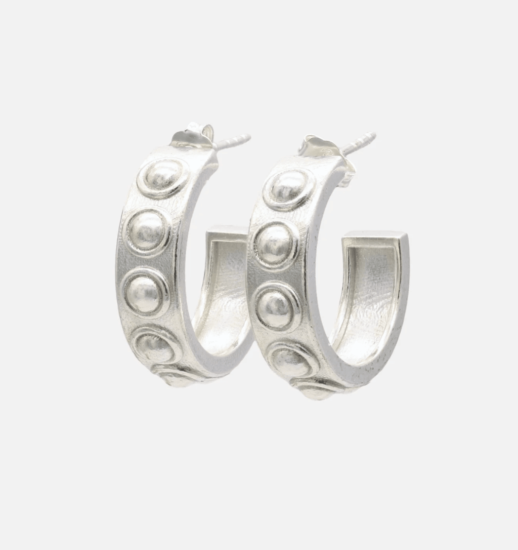 Titan Hoop in Silver (Multiple Styles) - Made X Hudson