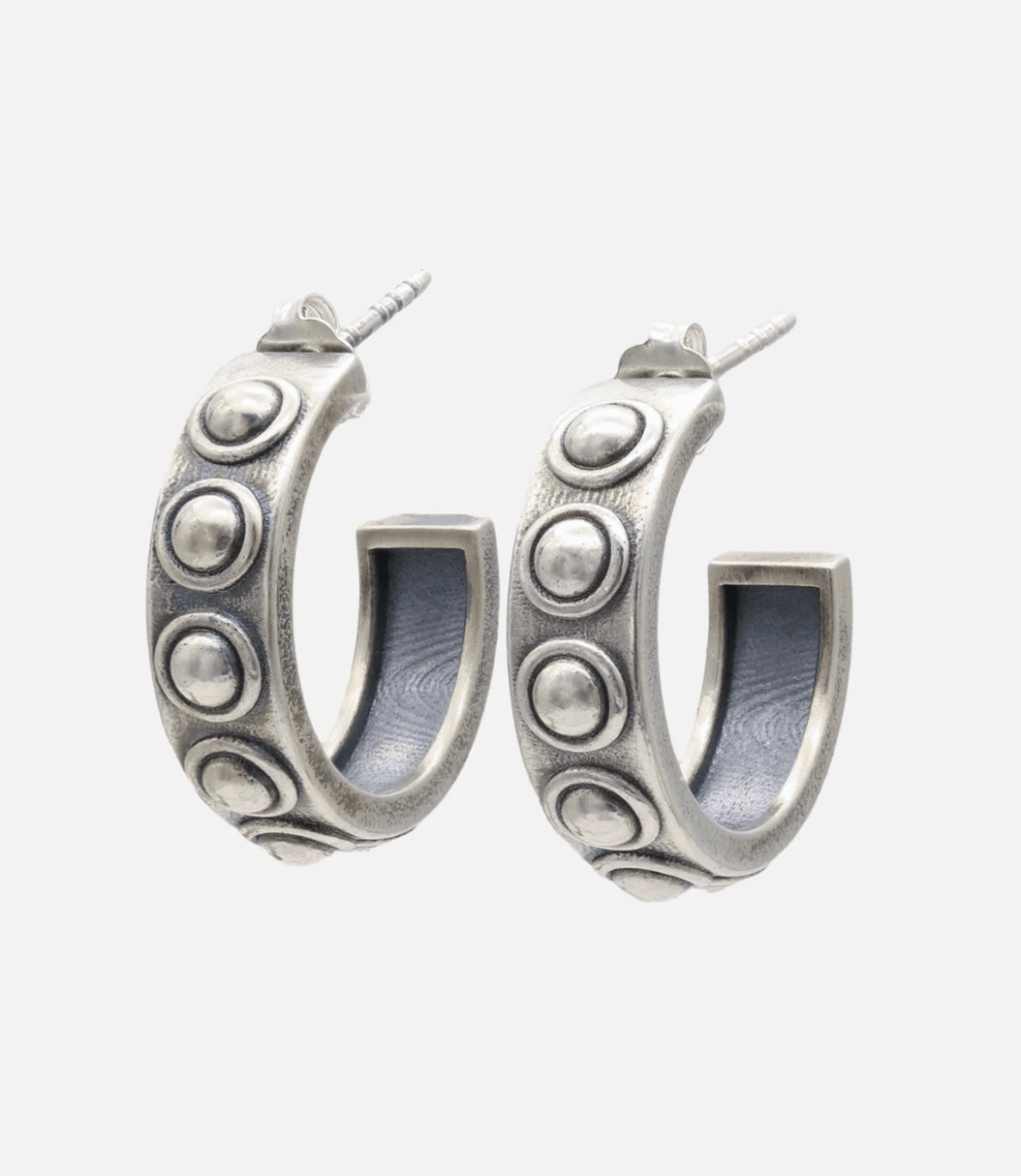 Titan Hoop in Silver (Multiple Styles) - Made X Hudson