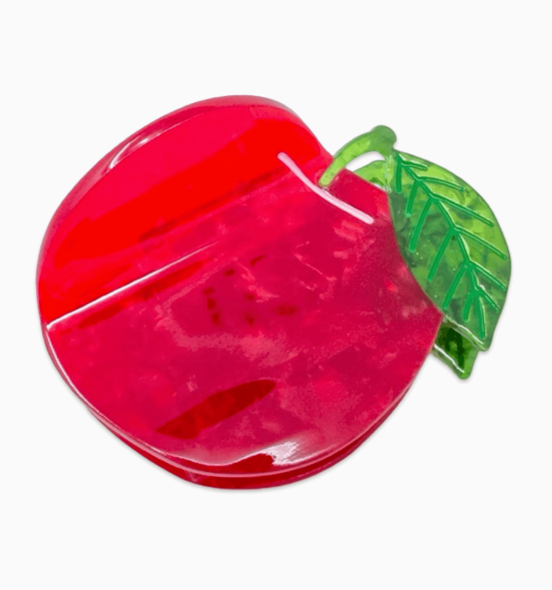 Red Apple Hair Claw Clip - Made X Hudson