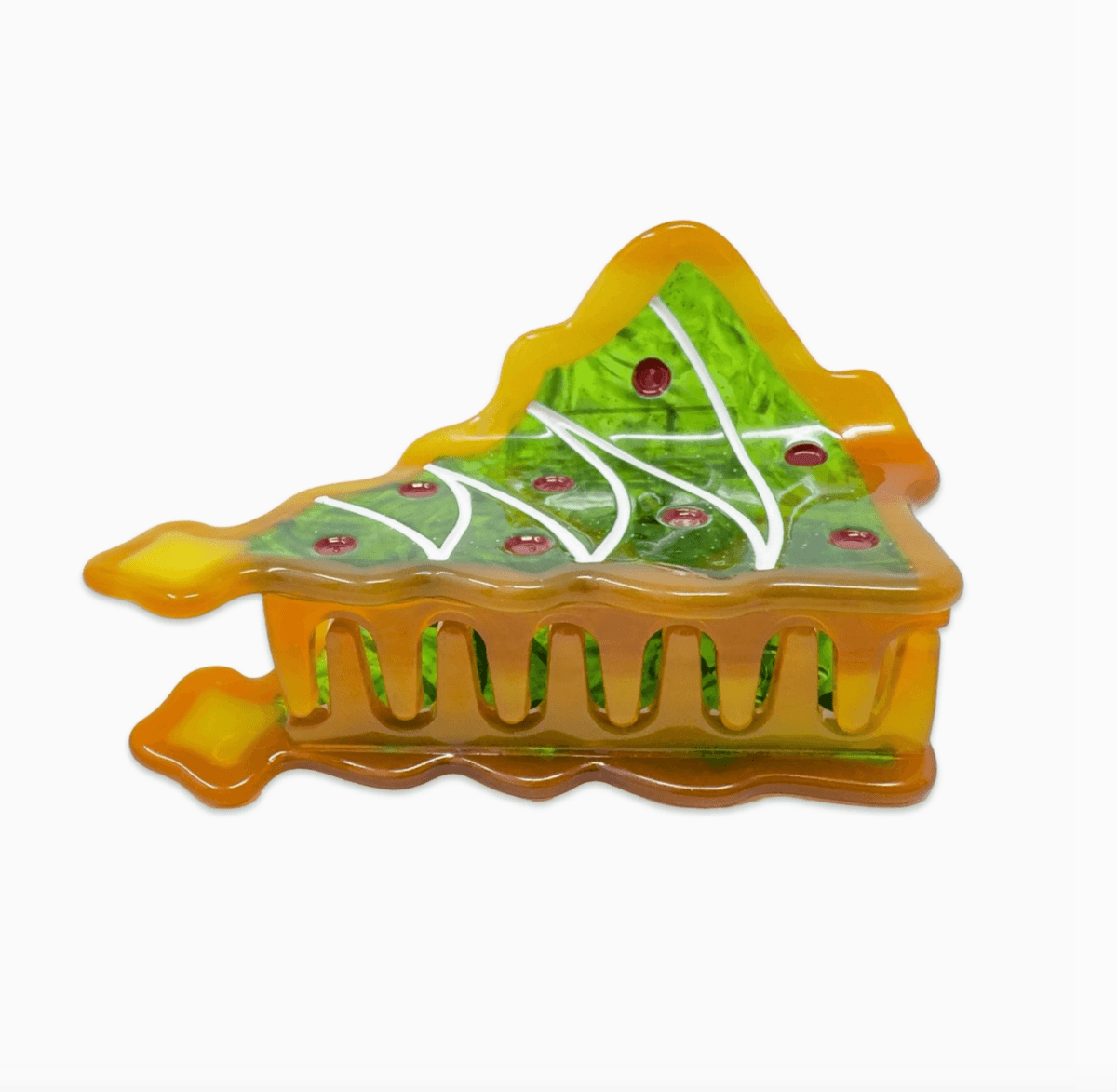 Christmas Tree Holiday Cookie Claw Clip - Made X Hudson
