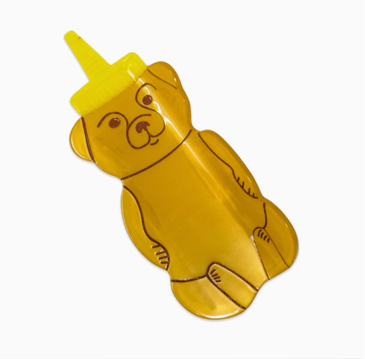 Honey Bear Hair Claw Clip - Made X Hudson