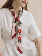 Silk Skinny Scarf (Multiple Styles) - Made X Hudson