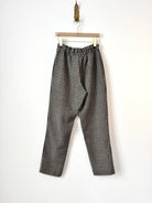 Taupe and Black Checkered Joggers - Made X Hudson