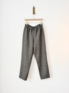 Taupe and Black Checkered Joggers - Made X Hudson